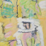 Nr. 200: Vergänglichkeit,  Acryl auf Leinwand, 40x180 cm