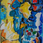 Nr. 161: Unbekannt, Mischtechnik auf Papier,  60x80 cm
