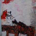 Nr. 35: Dem Himmel so nah, 12/2002 Acryl auf Leinwand,70x80 cm, Privat