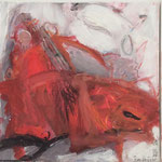 Nr. 84: Fellbach Connection "rot", 1/2007 Acryl auf Leinwand, 30x30 cm, Privat
