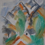 Nr. 128: Unbekannt, 12/1990 Aquarell auf Papier, 