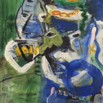 Nr. 91: Woher, 9/2000 Acryl auf Leinwand, 40x50 cm