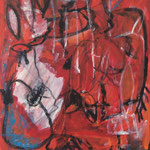 Nr. 61: Unbekannt, Acryl auf Leinwand, 50x70 cm