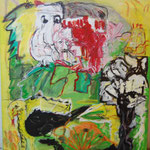 Nr. 32: Sommerlich, 5/2005 Acryl auf Leinwand, 90x100 cm