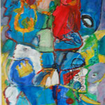 Nr. 149: Unbekannt, Mischtechnik auf Papier, 60x80 cm