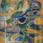 Nr. 89: Herbstbeginn, 5/1997 Acryl auf Leinwand, 30x30 cm, Privat