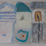 Nr. 106: Poesie der Parben, 6/2012 Mischtechnik auf Papier, 30x40 cm, Privat