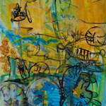 Nr. 159: Unbekannt, Mischtechnik auf Papier, 60x80 cm