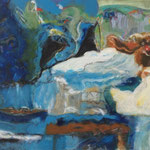 Nr 63: Rocca, 8/2000 Acryl auf Leinwand, 50x70 cm