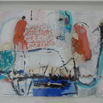 Nr. 106: Poesie der Parben, 6/2012 Mischtechnik auf Papier, 30x40 cm, Privat