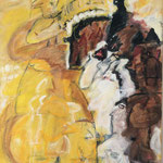 Nr. 60: Unbekannt, 11/2002 Acryl auf Leinwand, 50x70 cm