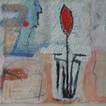 Nr. 106: Poesie der Parben, 6/2012 Mischtechnik auf Papier, 30x40 cm, Privat