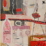 Nr. 182: Wünsch mir die Welt, 3/2012 Acryl auf Leinwand, 50x160cm, Privat