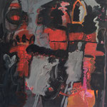 Nr. 65: Dark Room, Acryl auf Leinwand, 60x60 cm, Privat