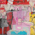 Nr. 185: Verschleiert, 11/2012 Acryl auf Leinwand, 
