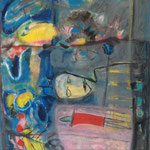 Nr. 49: Der Traum vom Frühling, 2/1998 Acryl auf Leinwand, 90x70 cm, Privat