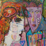 Nr. 170: Crazy in Love,  Acryl auf Glas,