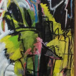 Nr. 10: Endlichkeit, 7/2002 Acryl auf Leinwand, 40x180 cm