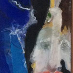Nr. 8: Ein himmlisches Vergnügen, 11/1999 Acryl auf Leinwand, 30x180 cm, Privat