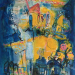 Nr. 78: Der Traum vom Frühling, 3/1998  Acryl auf Leinwand, 70x90 cm