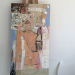 Nr.59: Baum der Erinnerung, 7/2012 Mischtechnik auf Holz, 50x95 cm, Privat