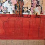 Nr. 26: Springtime, 3/2004 Acryl auf Leinwand, 80x100 cm