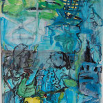 Nr. 160: Unbekannt, 10/2004 Mischtechnik auf Papier, 60x80 cm