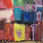 Nr. 14: Es ist wie es ist, 3/2012 Acryl auf Leinwand, 30x180 cm