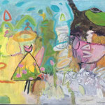 Nr. 54: Sommerduft, 7/2011 Acryl auf Leinwand, 60x50 cm, Privat