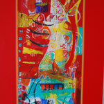 Nr. 148: Unbekannt, 12/1997 Mischtechnik auf Papier, 50x83 cm