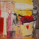 Nr. 183: Erzähl es der Sonne, 7/2012, Acryl auf Leinwand, Privat