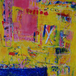 Nr. 151: Poesie, 7/1997 Mischtechnik auf Papier,  60x80 cm
