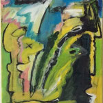 Nr. 39: Wirklichkeit, 4/2002 Acryl auf Leinwand, 40x170 cm