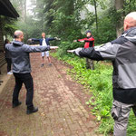 Qi-Gong Sissach an heissen Sommertagen im Wald und im Park