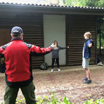 Qi-Gong Sissach an heissen Sommertagen im Wald und im Park