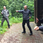 Qi-Gong Sissach an heissen Sommertagen im Wald und im Park