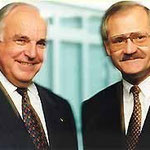 Egon Jüttner mit Bundeskanzler a.D. Dr. Helmut Kohl