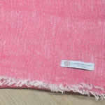 S. Fischbacher Living - Leinenschal - Pink Cotton Candy