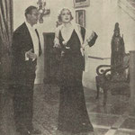 Stanisław Sielański i Alma Kar w scenie z filmu  Zabawka 1933