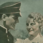 Maria Boga i Adam Brodzisz w jedenej ze scen filmu Młody las (1934)