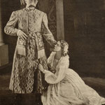  Nina Świerczewska jako Amelia i Józef Węgrzyn jako Hetman w sztuce pt. Horsztyński ( T. Narodowy Warszawa 1937 )
