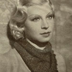 Lena Żelichowska w scenie z filmu Tajemnica panny Brinx 1936