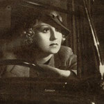 Alma Kar w scenie z filmu Tajemnica panny Brinx 1936