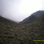 Quebrada del Estudiante - Al final coll Arenales - Lomas Blancas
