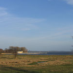 Blick vom Balkon auf das Achternland