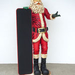 figura santa claus delgado