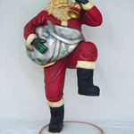 Figura papá Noel andando