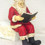 Santa Claus leyendo