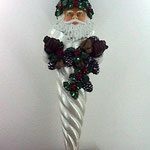 Figura Santa Claus forma cono