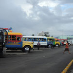Busbahnhof in Apia / Bus station in Apia